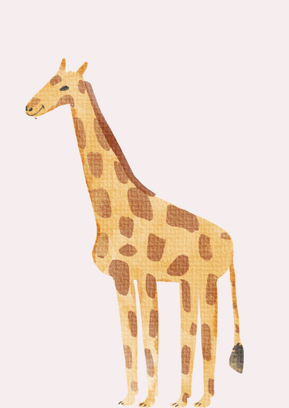Digital Posters "Safari" - 3-piece collection with safari motifs