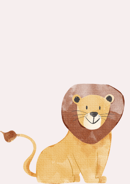 Digital Posters "Safari" - 3-piece collection with safari motifs