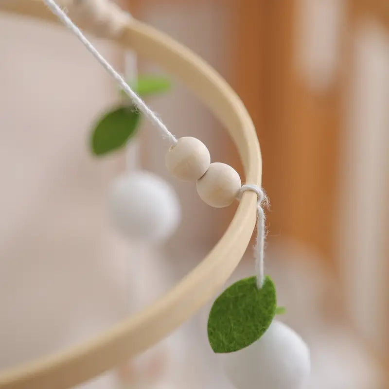Bunny Mobile – Playful Baby Room Decoration with Bells