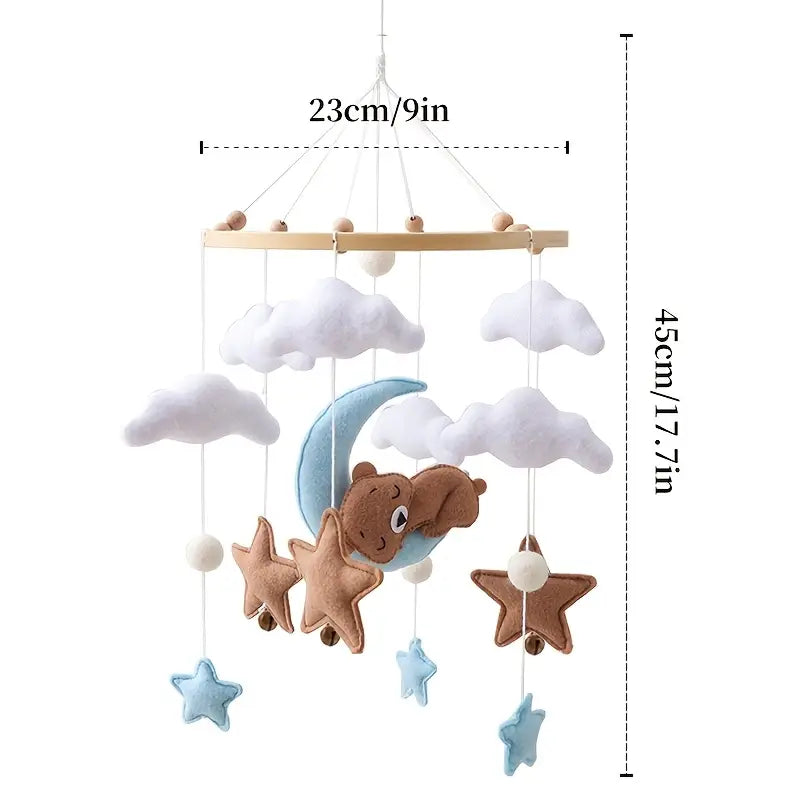 Cute bear mobile – dreamy decoration for the baby room