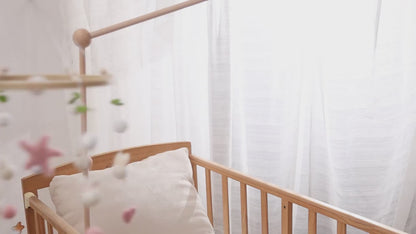 Bunny Mobile – Playful Baby Room Decoration with Bells
